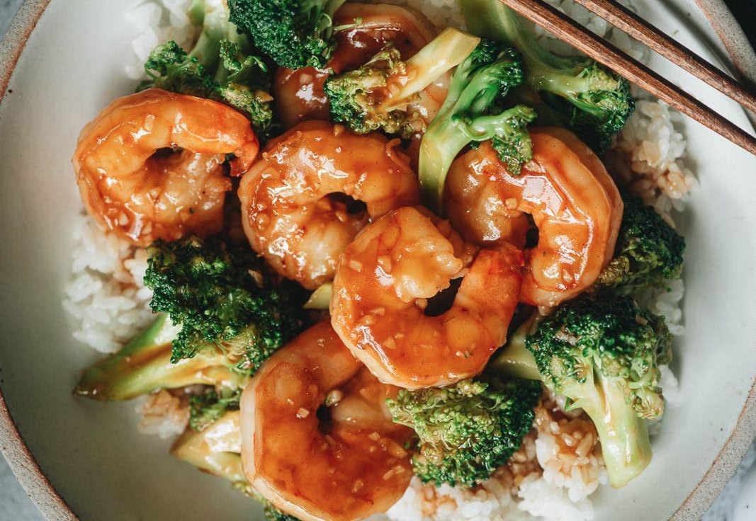 Chili Garlic Shrimp and Broccoli